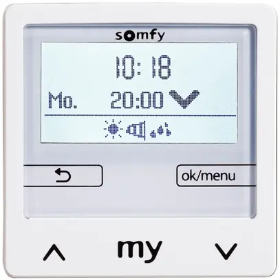 Comando INC Somfy Soliris Smoove Uno, modulo 50×50mm, bianco 