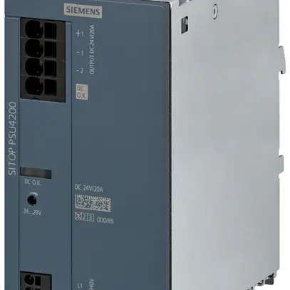 Alimentazione Siemens SITOP PSU4200 IN: 120/240VAC OUT: 24VDC/20A 480W 
