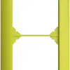 Abdeckrahmen EDIZIOdue 1×2 lemon 