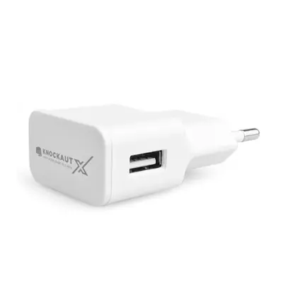 Adaptateur secteur USB Type A 5V KnockautX, par BRELAG 