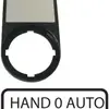 Schilderträger ETN RMQ HAND-O-AUTO schwarz 