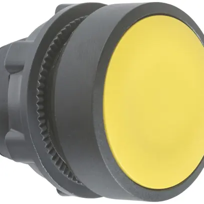 Pulsante Schneider Electric piatto giallo 
