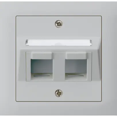 EB-Montageset kallysto mit EB-Dose G3 2×Keystone hellgrau 