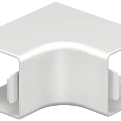 Angle intérieur Bettermann pour canal d'installation WDK blanc pur 25×25mm 