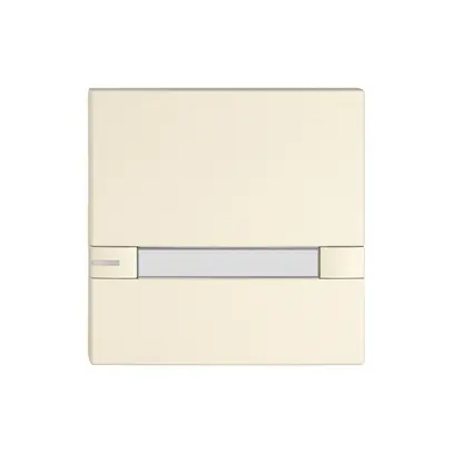 Poussoir 1/1 EDIZIO.liv SNAPFIX® p.KNX&UNI a.LED a.étiquette comm.2touch.cr 