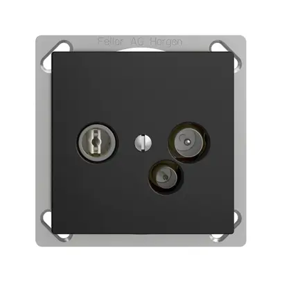 Prise de données INC TV-R DD15 5…65MHz EDIZIOdue noir 