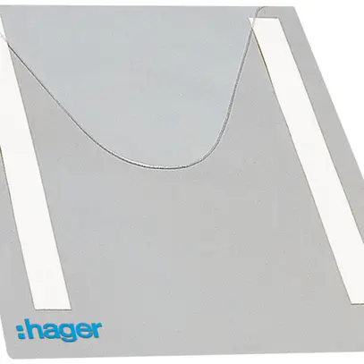 Schematasche Hager univers PVC DIN A4 230×310mm transparent 