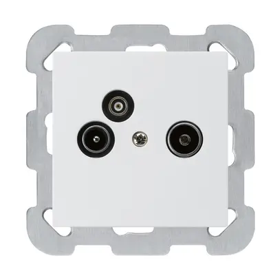 UP-Antennendose R/TV-Daten kallysto B 19dB weiss 