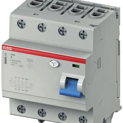 Interruttore differenziale SMISSLINE TP 63/30…3P+N 63A/30mA 