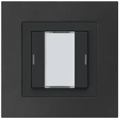Tasto INC kallysto.pro KNX 2×LED RGB s/e-link nero 