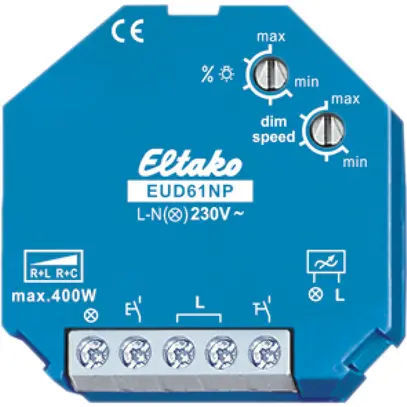 Televariatore INS Eltako 400W EUD61NP-230V 
