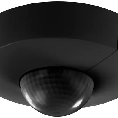 Rilevatore di movimento AP Steinel IS 345 KNX 2.5m 360° 45° tondo nero 
