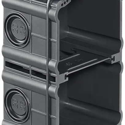 Scatola INC HSB Basic per calcestruzzo 2×1, 130×70×52 mm 