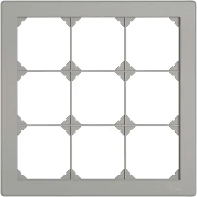 Intestazione INC EDIZIO.liv SNAPFIX® 3×3 per combinazioni a libera scelta grc 