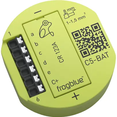 Entrée binaire RF INC frogblue frogContact5-BAT, 5-canal 