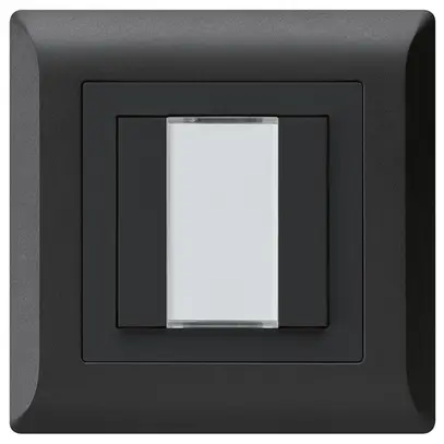 Poussoir ENC kallysto.line KNX 2×s/e-link noir 