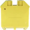Morsetto di terra componibile Woertz Ex 4…10mm² vite 2×1 DIN 35mm verde/giallo 