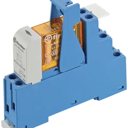 Relè accoppiam.AMD Finder 48, 1C 16A/12VDC sensibile AgCdO morsetti a vite 