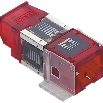 Module de raccordement cat.6a 1RJ45/u sans Snap In 