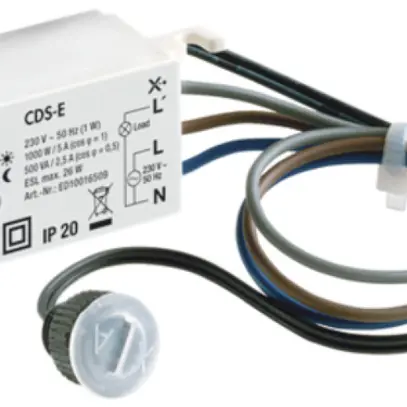 Interrupteur crépusculaire ESYLUX CDS-E, blanc 