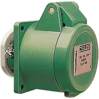 Presa INS NORVO 3L 32A 42V 4h diritto 