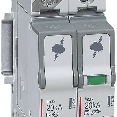 Protection surtension Legrand T2 1L+N Imax.40kA 