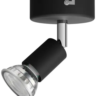 Spot Philips Limbali GU10 1×50W Ø80×130mm noir 
