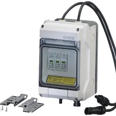 Scatola PV ENYSUN con spina MC4 scaricatore di tensione DC tipo 2 