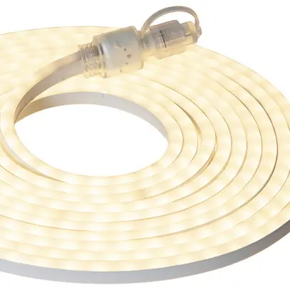 Tubo luminoso NEON System LED Extra, 6m×9mm, 16W, 360 LED, bianco caldo 