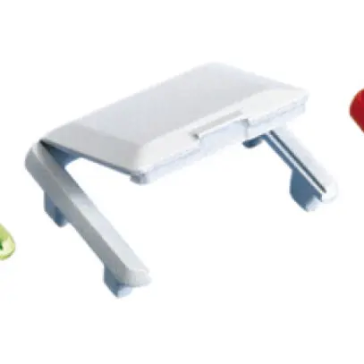 Cache-poussière à charnière brun R&M freenet 