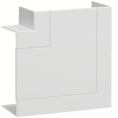 Flachwinkel tehalit BR 68×130mm Oberteil 80mm halogenfrei verkehrsweiss 