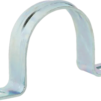 Bride acier 2 vis M40 zing. 