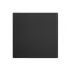 Placca frontale EDIZIOdue nero 60×60mm per copertura cieca 