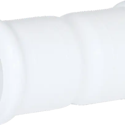 Manicotto ad innesto doppio 132/120 nero con guarnizioni KRDM 