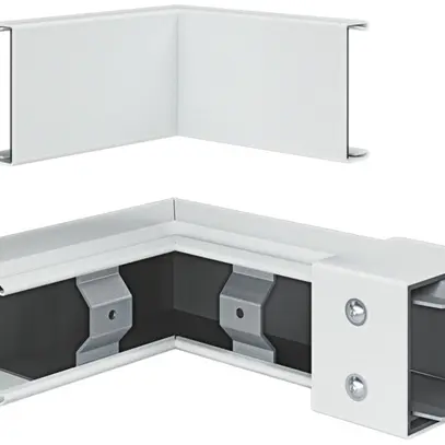 Angolo interno tehalit FWK-Plus 60×60mm bianco traffico 