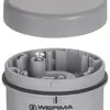 Elemento di collegamento WERMA BWM 12...230VAC/DC, grigio 