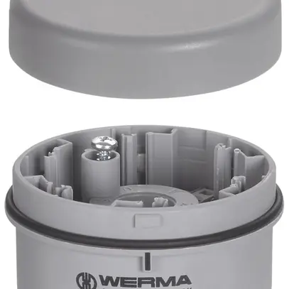 Élément de raccordement WERMA BWM 12...230VAC/DC, gris 
