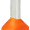 Embout de câble jumelé isolé 2×0.5mm²/8mm orange 