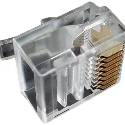 Fiche FCC RJ45 8/8 courte Molex 13mm 