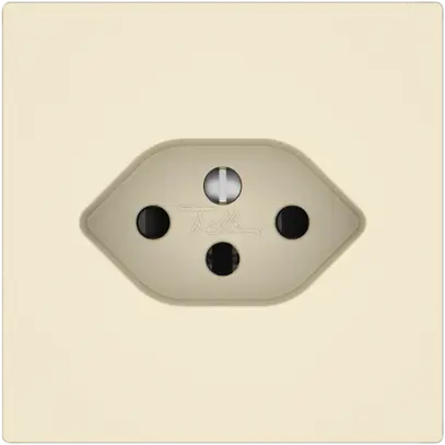 Presa EDIZIO.liv SNAPFIX® 1×T13 con shutter cr 