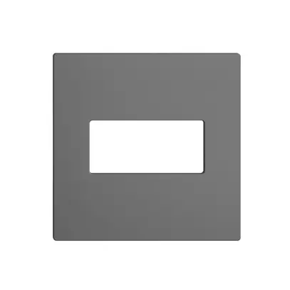 Set frontale EDIZIOdue F p.rilevatore d.movimento pirios 180 R eco, grigio scuro 