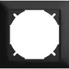 Telaio di copertura EDIZIOdue 80×86mm nero 