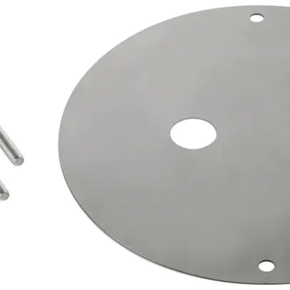 Betonankerset SLV für Pollerleuchte ROX ACRYL, Ø180mm, Edelstahl 