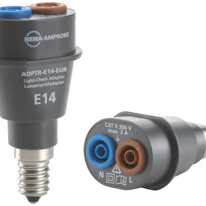 Adattatore per controllo della lampada Fluke E14 