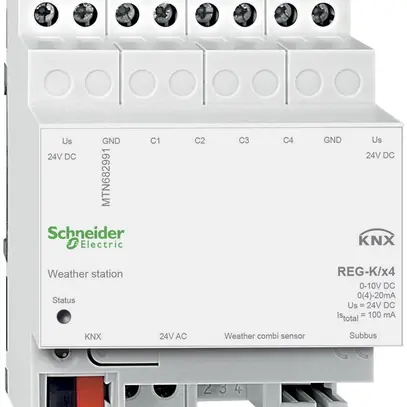 Stazione meteorologica AMD KNX SE, 4×24V, MTN682991 