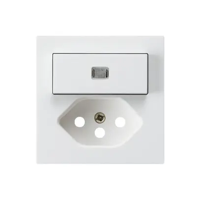 Kit frontale kallysto S1/T13 60×60 bianco con lente e protezione bambini 