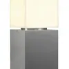 Paletto luminoso SQUARE POLE 30 E27 20W IP44 acciaio pregiato 