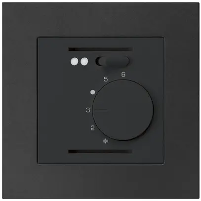 Thermostate d'ambiance ENC kallysto.pro noir pour plancher chauffant 