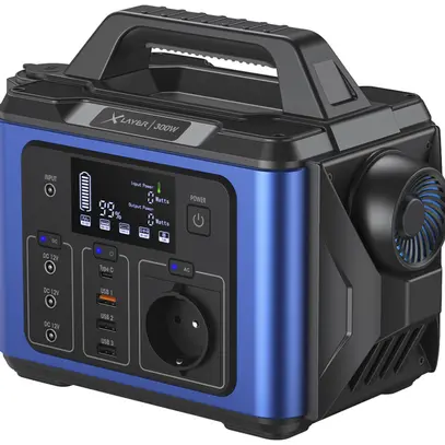 Powerstation XLayer Mobile 80000mAh 230VAC/12VDC/USB 285×205×155mm 4100g 