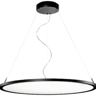 Lampada sospesa LED SG Sense 62W 7510lm 830 DALI Ø795mm nero 